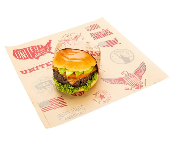 Hamburger ne tür bir kağıda sarılır?